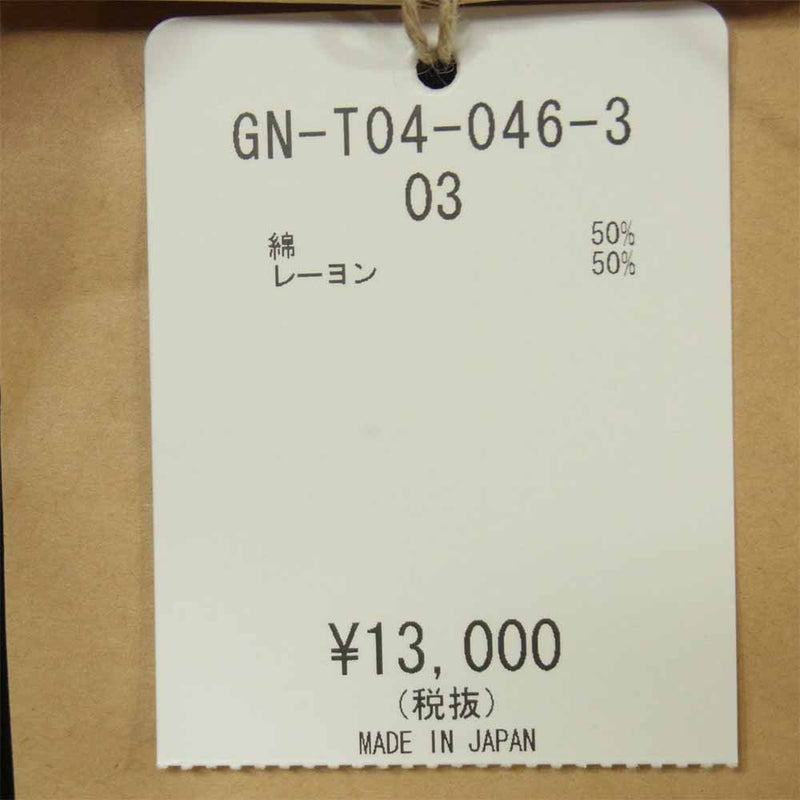 Yohji Yamamoto ヨウジヤマモト GroundY GN-T04-046 Deformed Drape Short Cut Sew 半袖 Tシャツ ブラック系 03【新古品】【未使用】【中古】