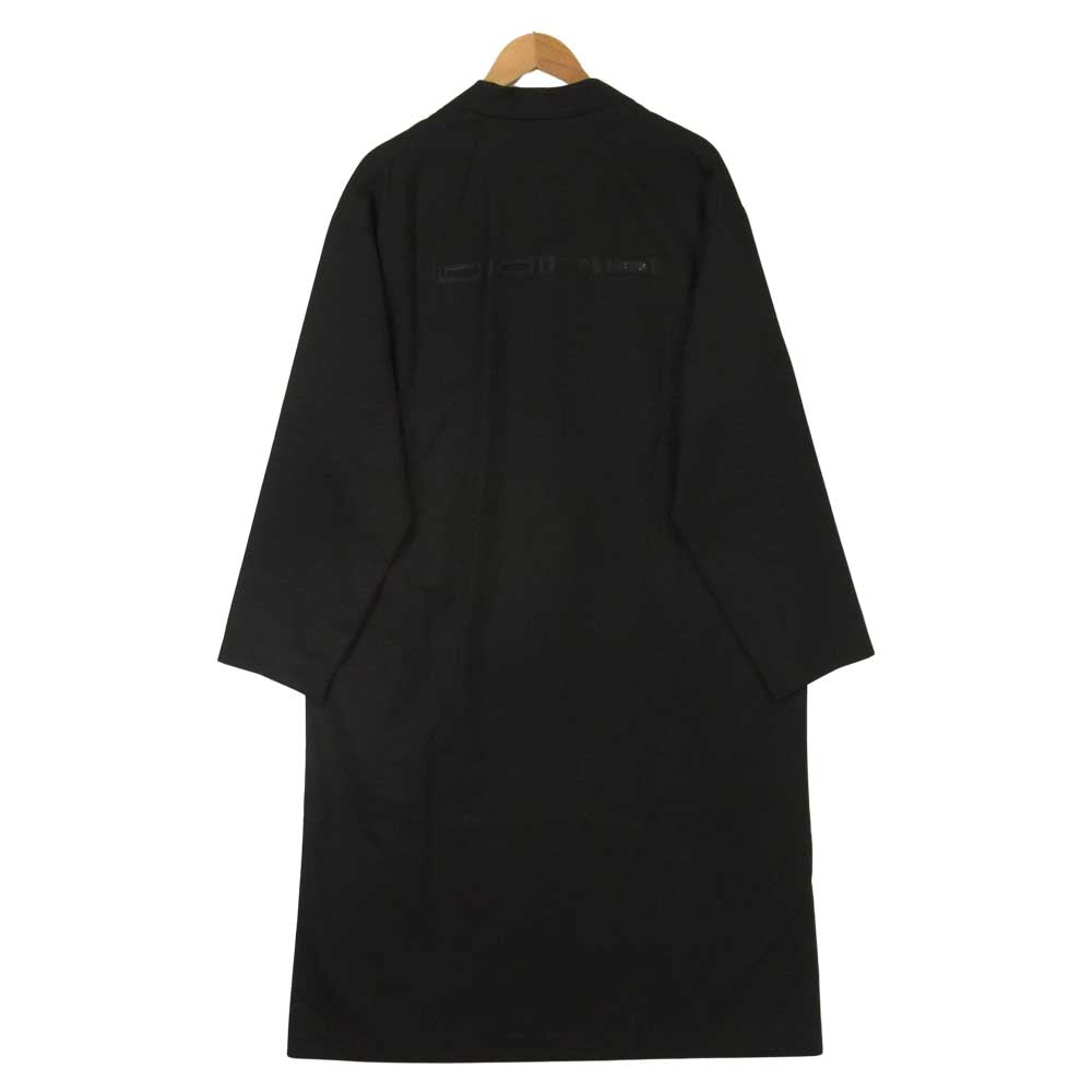 Yohji Yamamoto ヨウジヤマモト GR-J14-100 GroundY TW Gaberdine Tape Long Shirt Jacket バック ギャバジン テープ ロングシャツ ジャケット ブラック系 3【新古品】【未使用】【中古】