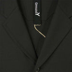 Yohji Yamamoto ヨウジヤマモト GR-J14-100 GroundY TW Gaberdine Tape Long Shirt Jacket バック ギャバジン テープ ロングシャツ ジャケット ブラック系 3【新古品】【未使用】【中古】