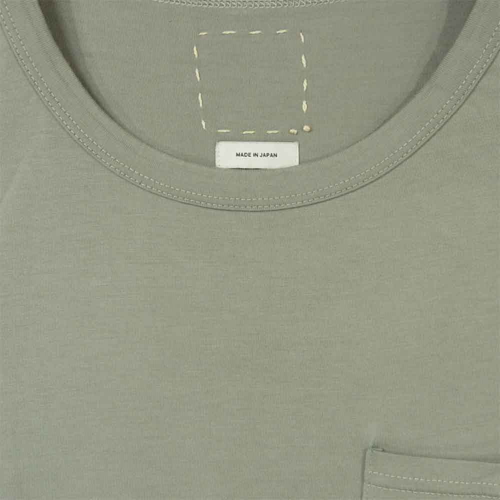 VISVIM ビズビム 14SS HEART TEE S/S 染色加工 半袖 Tシャツ コットン 日本製 0114105010030 グレー系 1【中古】