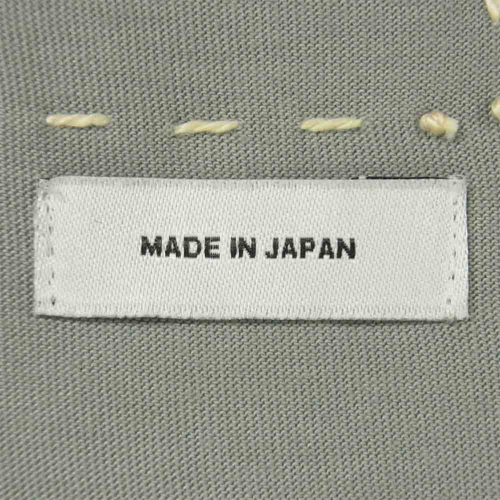 VISVIM ビズビム 14SS HEART TEE S/S 染色加工 半袖 Tシャツ コットン 日本製 0114105010030 グレー系 1【中古】