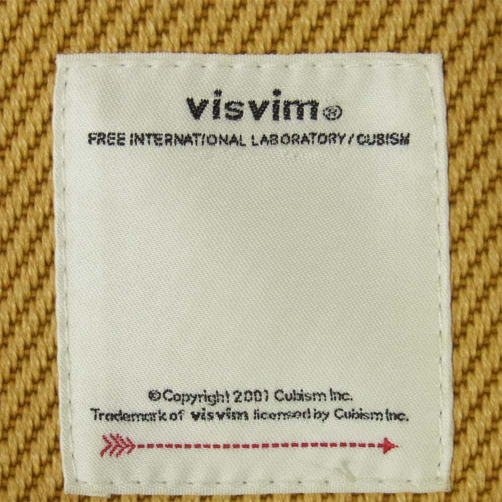 VISVIM ビズビム 19SS MUSETTE WALE CANVAS ショルダー バッグ 0119103003061 ブラウン系【中古】
