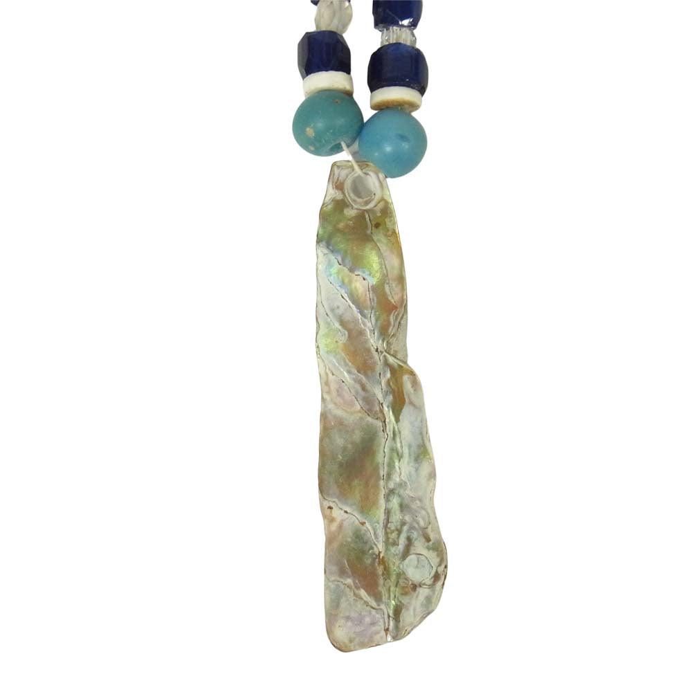 VISVIM ビズビム F.I.L. BEADS NECKLACE ビーズ ネックレス ブルー系【中古】
