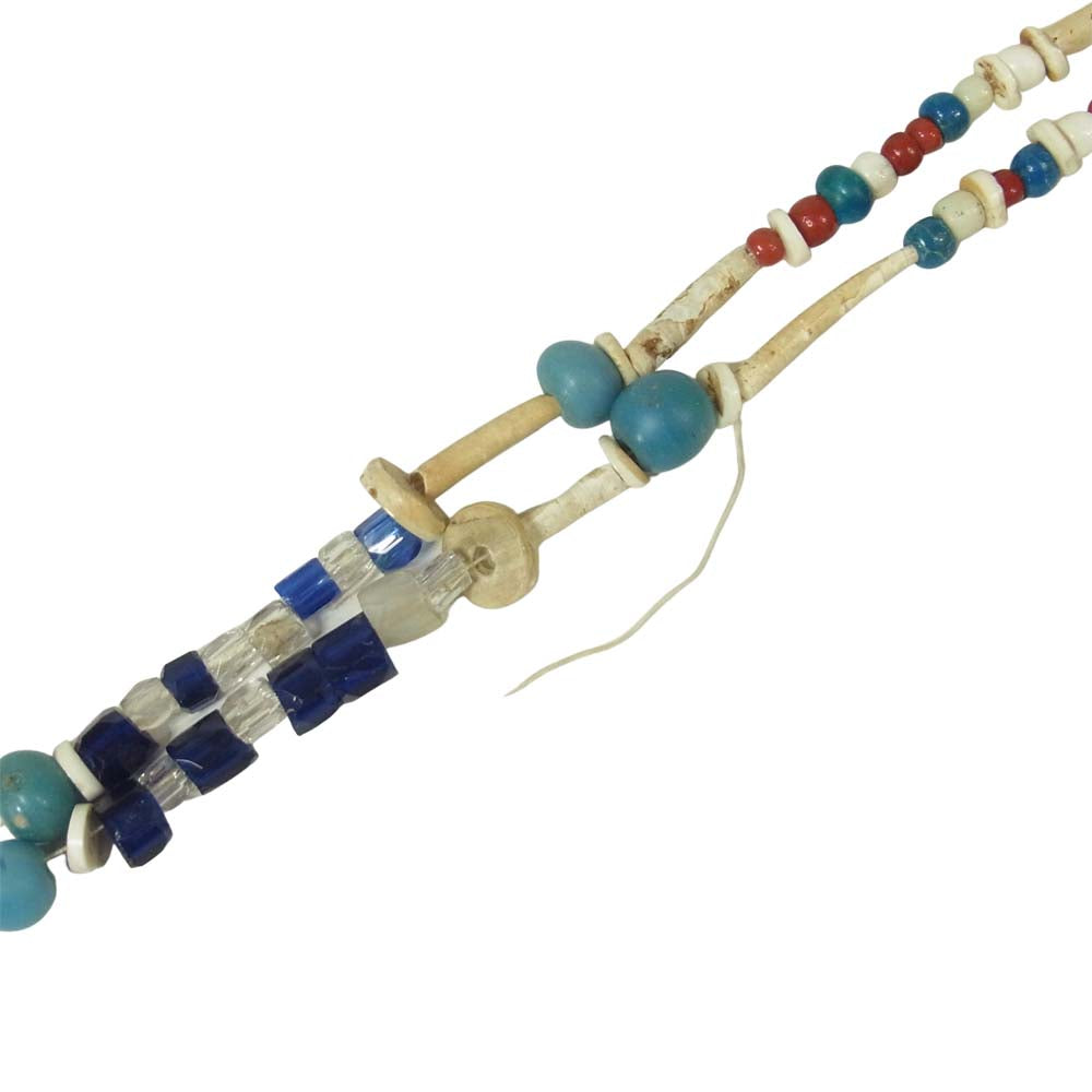 VISVIM ビズビム F.I.L. BEADS NECKLACE ビーズ ネックレス ブルー系【中古】