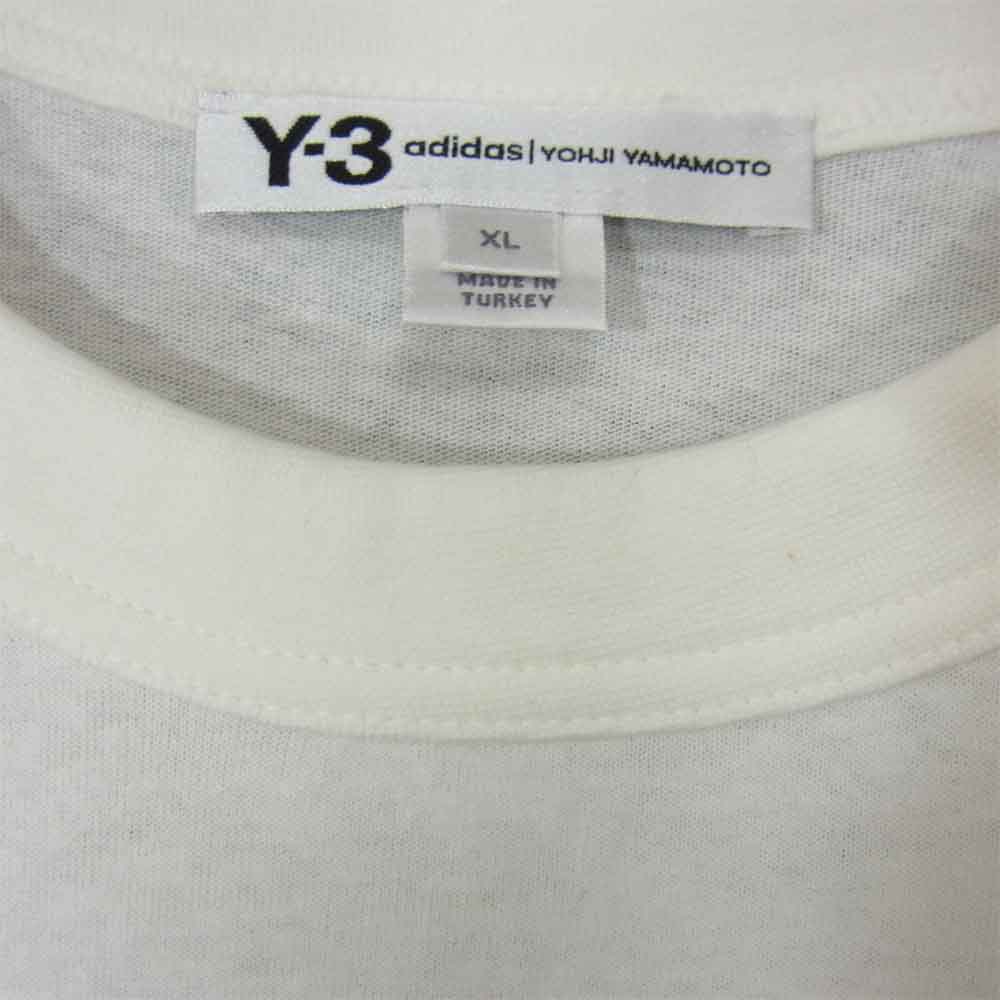 Yohji Yamamoto ヨウジヤマモト Y-3 ワイスリー 20SS FT1373 ALLEWAY GRAPHIC Tシャツ ホワイト系 XL【美品】【中古】