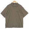 FEAR OF GOD フィアオブゴッド ESSENTIALS 20SS REFLECTIVE POLO SHIRT エッセンシャルズ リフレクティブ ポロシャツ カーキ系 M【美品】【中古】