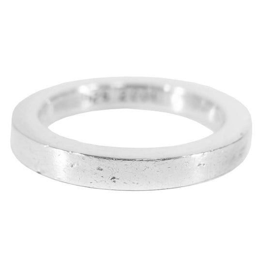 CHROME HEARTS クロムハーツ（原本無） 3mm プレーン スペーサー リング シルバー系 20号程度【中古】