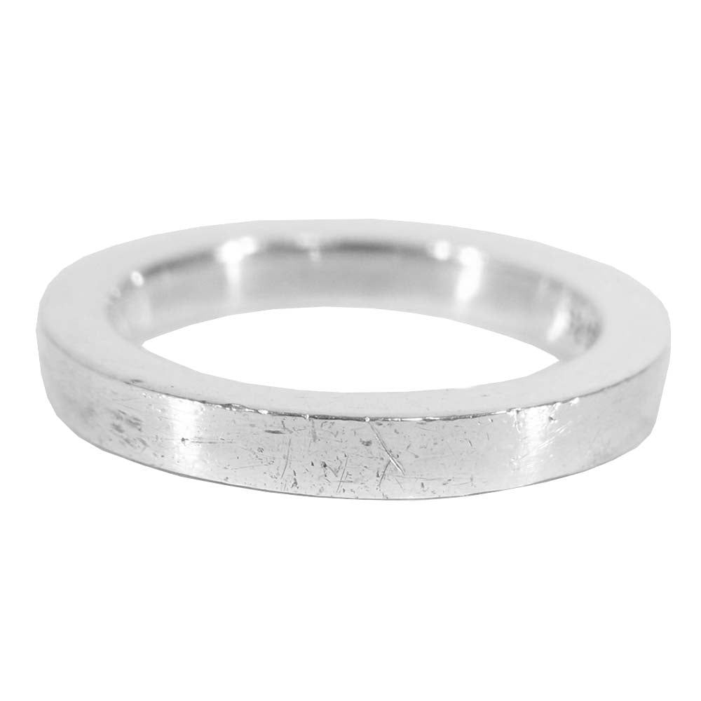 CHROME HEARTS クロムハーツ（原本無） 3mm プレーン スペーサー リング シルバー系 20号程度【中古】