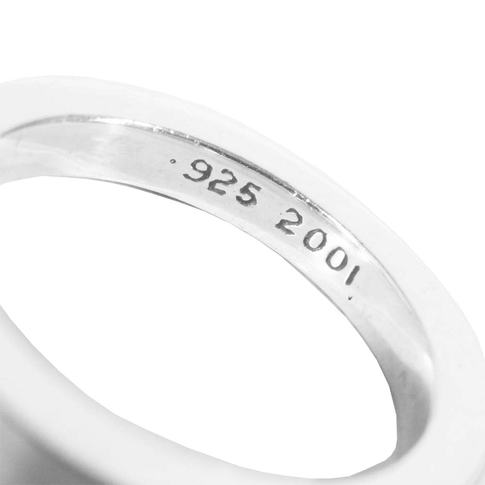 CHROME HEARTS クロムハーツ（原本無） 3mm プレーン スペーサー リング シルバー系 20号程度【中古】