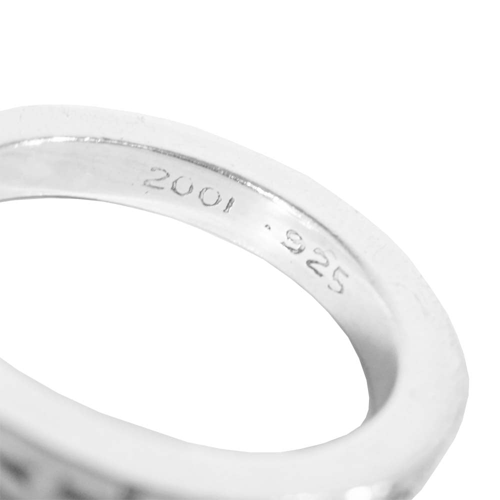 CHROME HEARTS クロムハーツ（原本無） 3mm FUCK YOU スペーサー リング シルバー系 20号程度【中古】