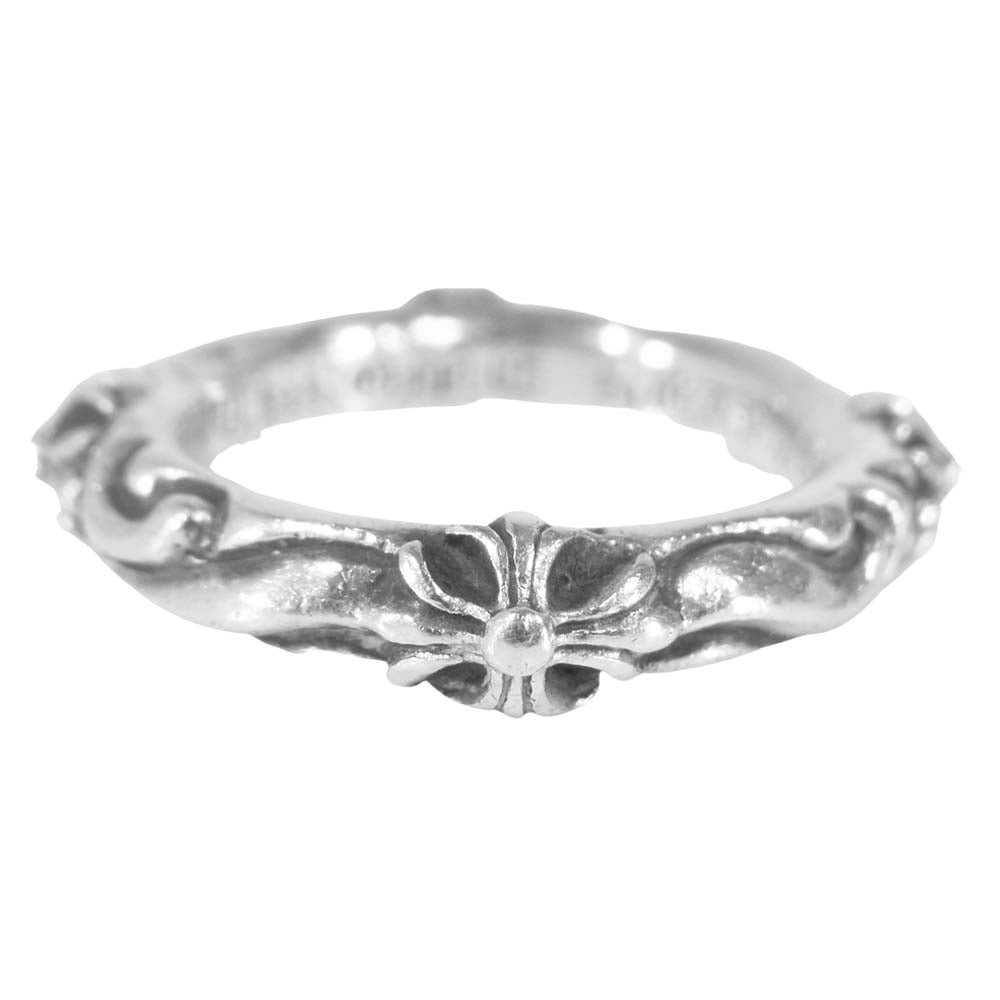 CHROME HEARTS クロムハーツ（原本無） SBT BAND RING SBT バンド リング シルバー系 23号程度【中古】