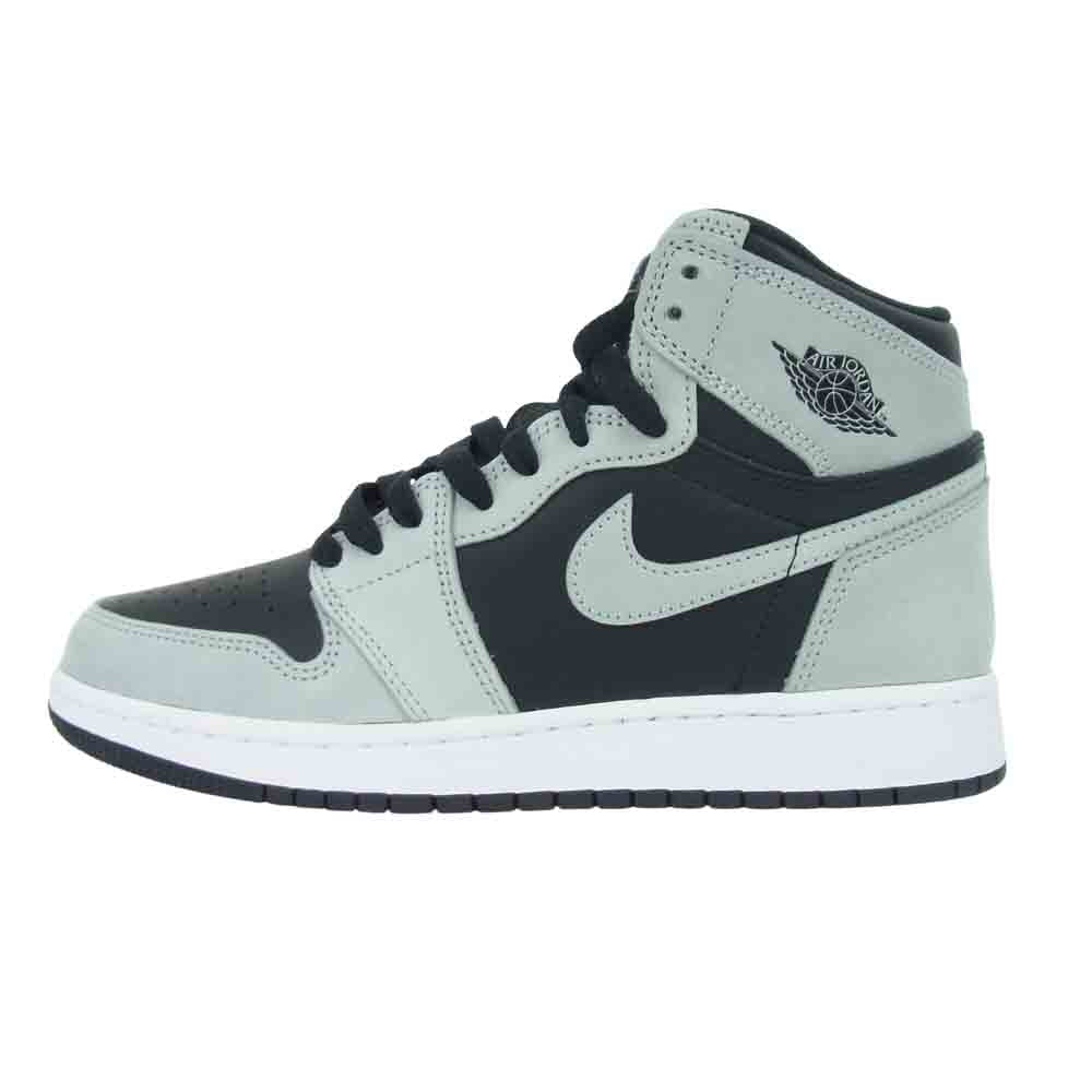 NIKE ナイキ 575441-035 GS AIR JORDAN 1 HIGH OG SHADOW 2.0 エアジョーダン シャドウ ブラック系 グレー系 25ｃｍ【新古品】【未使用】【中古】