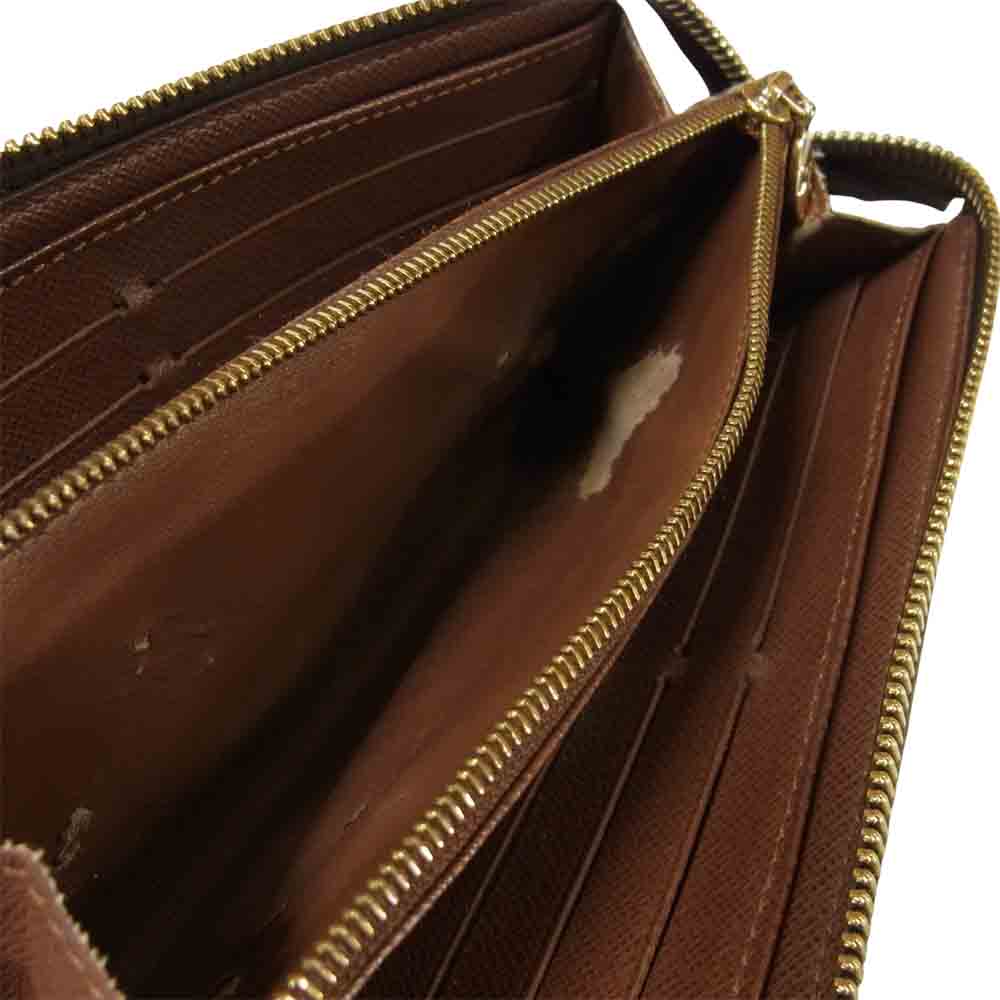 LOUIS VUITTON ルイ・ヴィトン M61781 ポルトフォイユ アストリッド モノグラム 長財布 ダークブラウン系【中古】