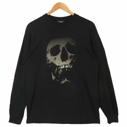 HYSTERIC GLAMOUR ヒステリックグラマー 02203CL15 KULL BERRY スカルベリー ロング 長袖 Tシャツ ブラック系 M【中古】