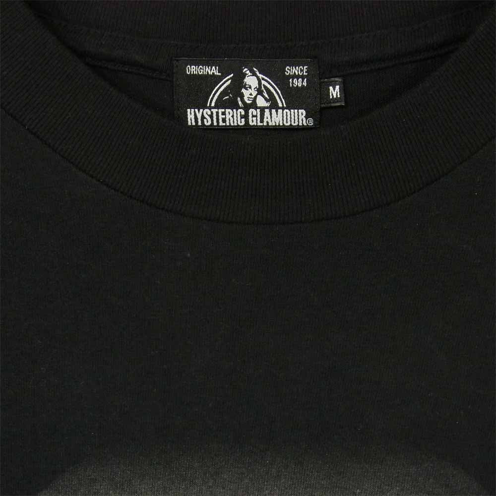 HYSTERIC GLAMOUR ヒステリックグラマー 02203CL15 KULL BERRY スカルベリー ロング 長袖 Tシャツ ブラック系 M【中古】