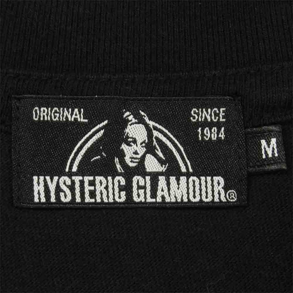 HYSTERIC GLAMOUR ヒステリックグラマー 02203CL15 KULL BERRY スカルベリー ロング 長袖 Tシャツ ブラック系 M【中古】