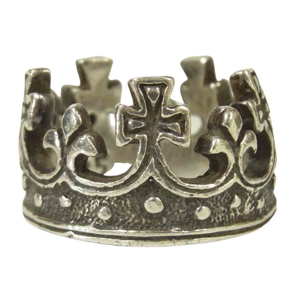 ROYAL ORDER ロイヤルオーダー クラウン リング シルバー925 シルバー系 13号【中古】