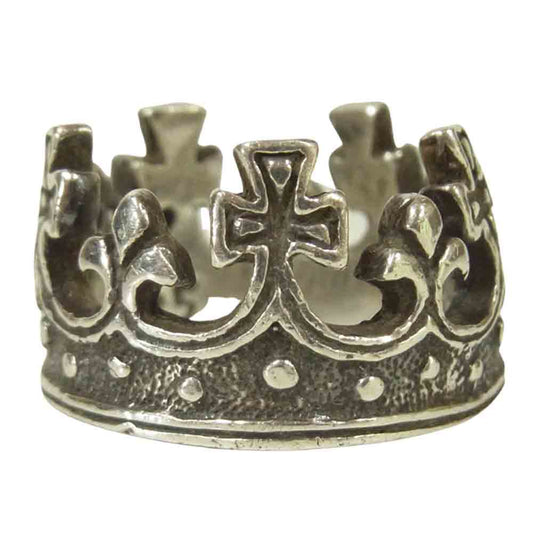 ROYAL ORDER ロイヤルオーダー クラウン リング シルバー925 シルバー系 13号【中古】