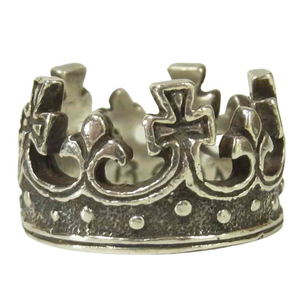 ROYAL ORDER ロイヤルオーダー クラウン リング シルバー925 シルバー系 13号【中古】