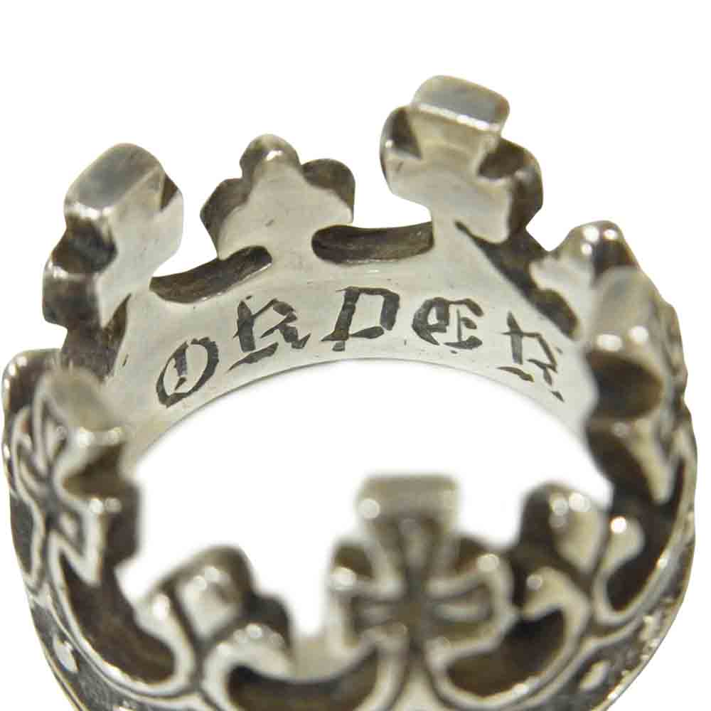 ROYAL ORDER ロイヤルオーダー クラウン リング シルバー925 シルバー系 13号【中古】