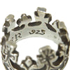 ROYAL ORDER ロイヤルオーダー クラウン リング シルバー925 シルバー系 13号【中古】