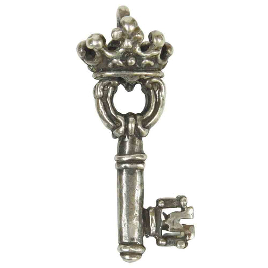 ROYAL ORDER ロイヤルオーダー クラウン キー ペンダントトップ シルバー系【中古】