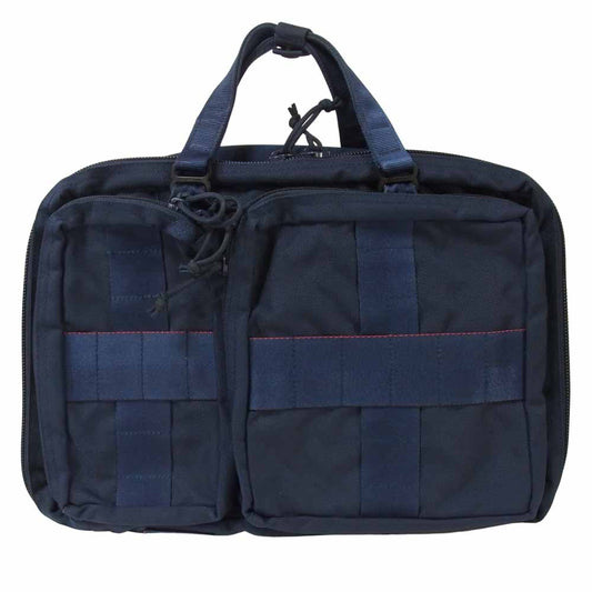 BRIEFING ブリーフィング BEAMS PLUS ビームス 別注 3Way ショルダー バッグ リュックサック ネイビー系【中古】