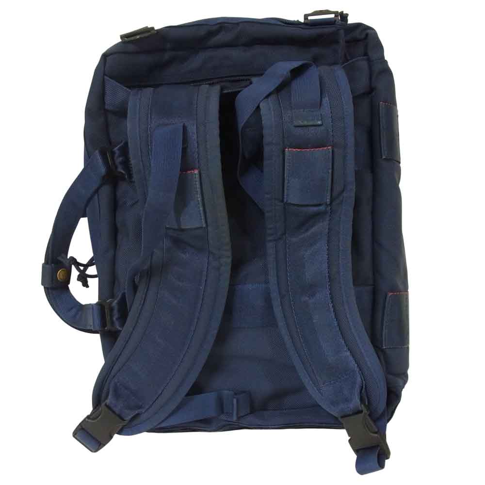 BRIEFING ブリーフィング BEAMS PLUS ビームス 別注 3Way ショルダー バッグ リュックサック ネイビー系【中古】