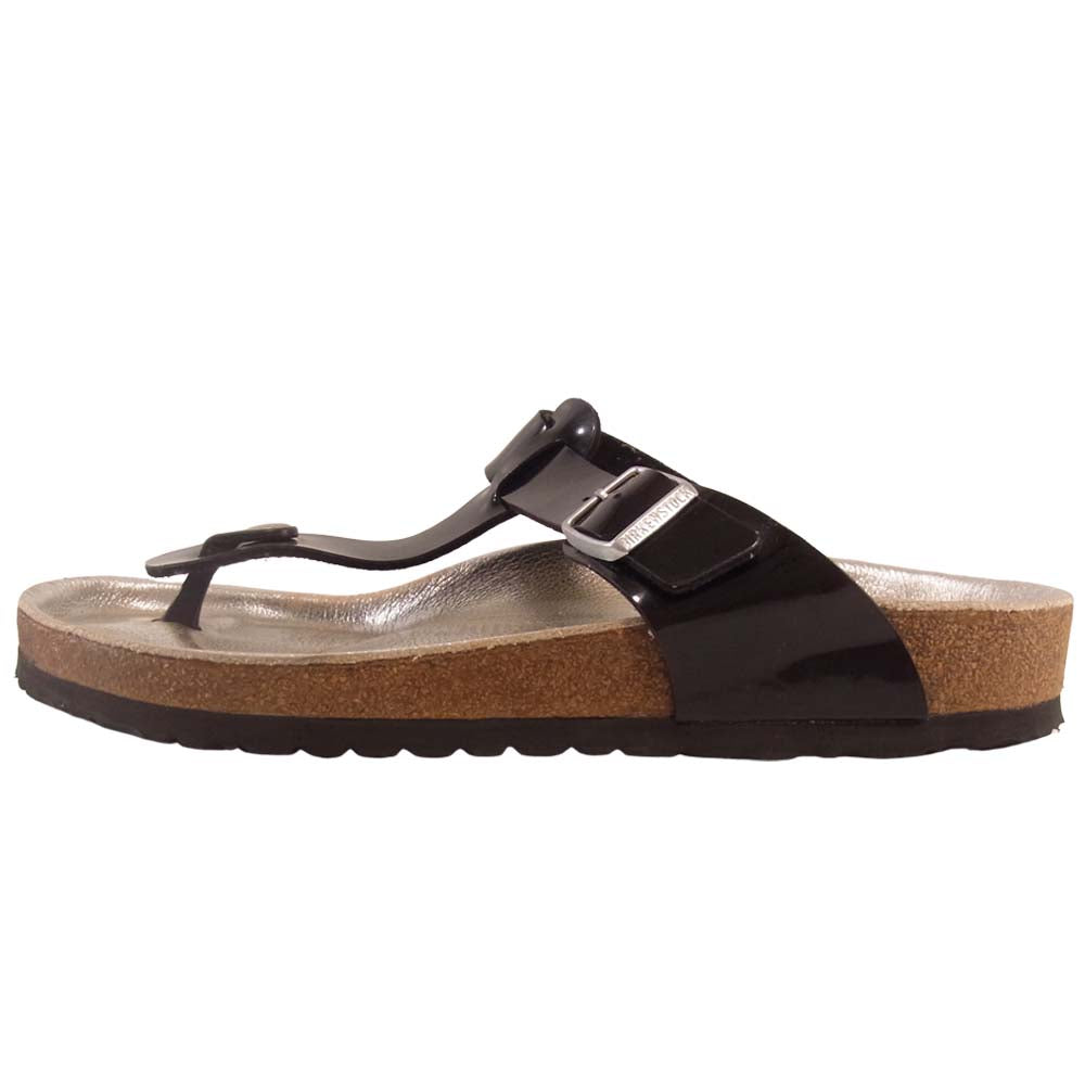 BIRKENSTOCK ビルケンシュトック GIZEH ギゼ サンダル シルバー系【中古】