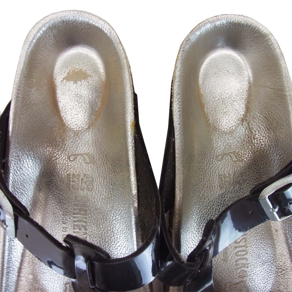 BIRKENSTOCK ビルケンシュトック GIZEH ギゼ サンダル シルバー系【中古】