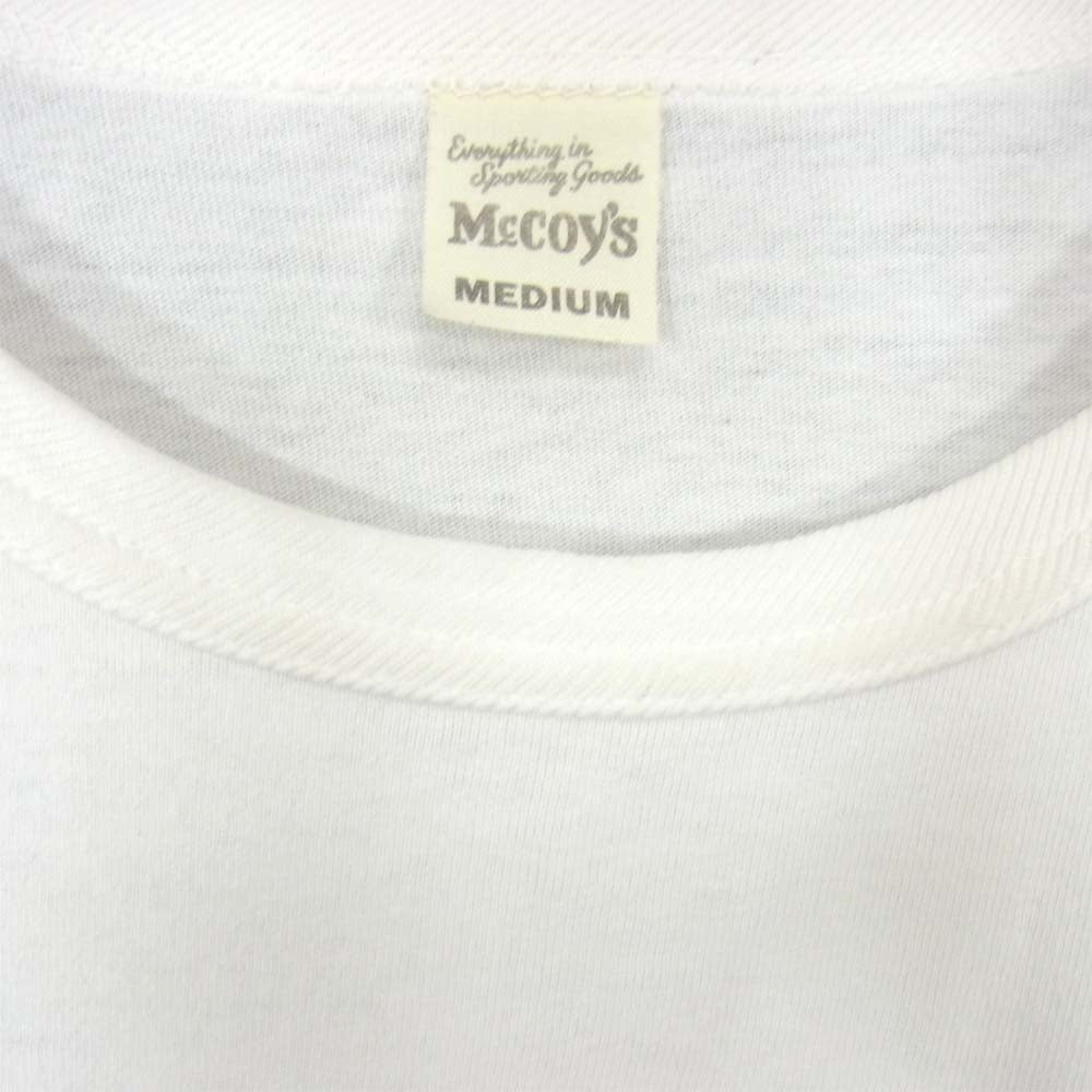 The REAL McCOY'S ザリアルマッコイズ 半袖 Tシャツ ホワイト系 M【中古】