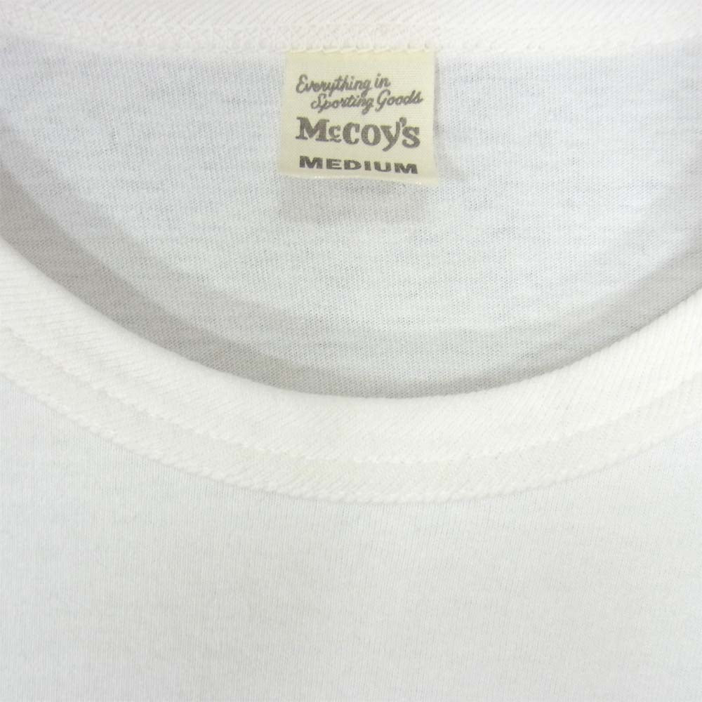 The REAL McCOY'S ザリアルマッコイズ 半袖 Tシャツ ホワイト系 M【中古】