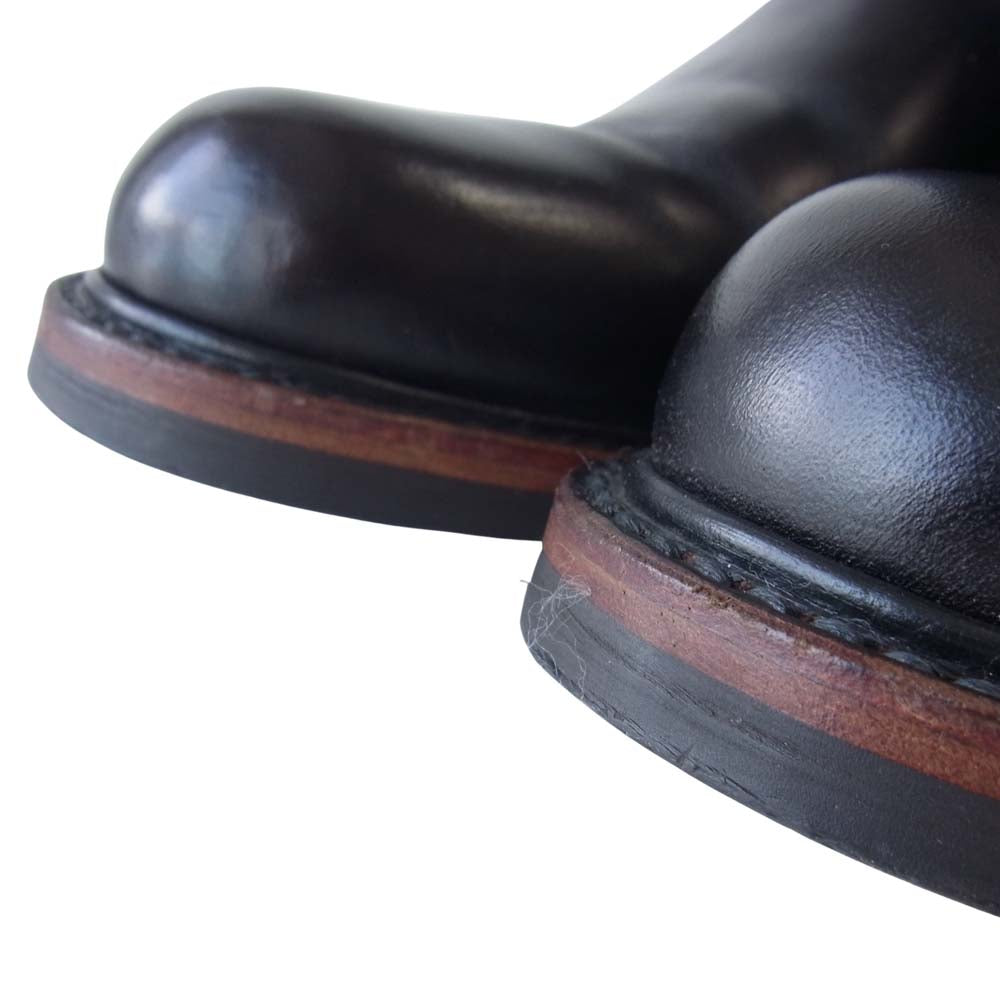LONE WOLF ロンウルフ LW00124 FARMER ファーマー ペコス ブーツ ブラック系 9.5【中古】