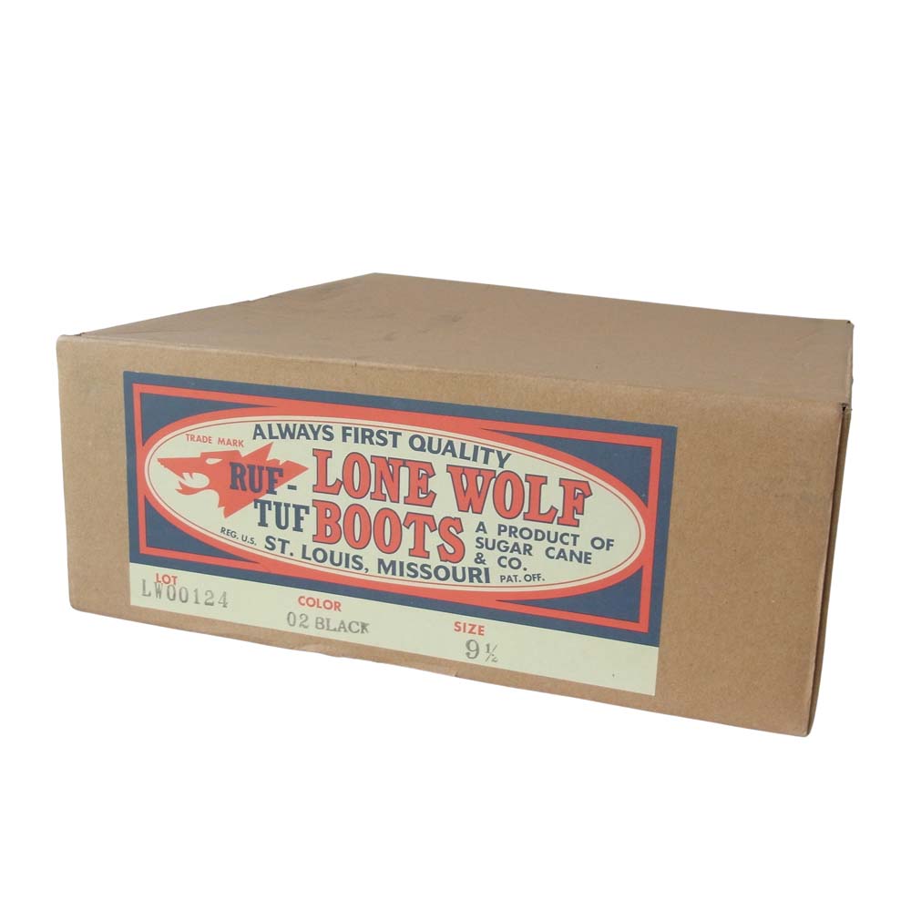 LONE WOLF ロンウルフ LW00124 FARMER ファーマー ペコス ブーツ ブラック系 9.5【中古】
