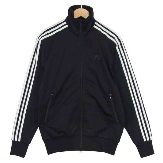 Yohji Yamamoto ヨウジヤマモト Y-3 ワイスリー EK4552  LOVE YOHJI TRACK JACKET ラブ ヨウジ トラック ジャケット ブラック系 XS【中古】