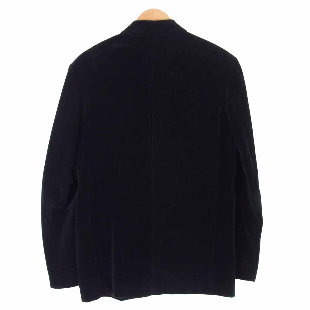 Yohji Yamamoto ヨウジヤマモト COSTUME'D HOMME コスチュームドオム ベロア 3B テーラードジャケット ブラック系 3【中古】