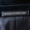 Yohji Yamamoto ヨウジヤマモト COSTUME'D HOMME コスチュームドオム ベロア 3B テーラードジャケット ブラック系 3【中古】