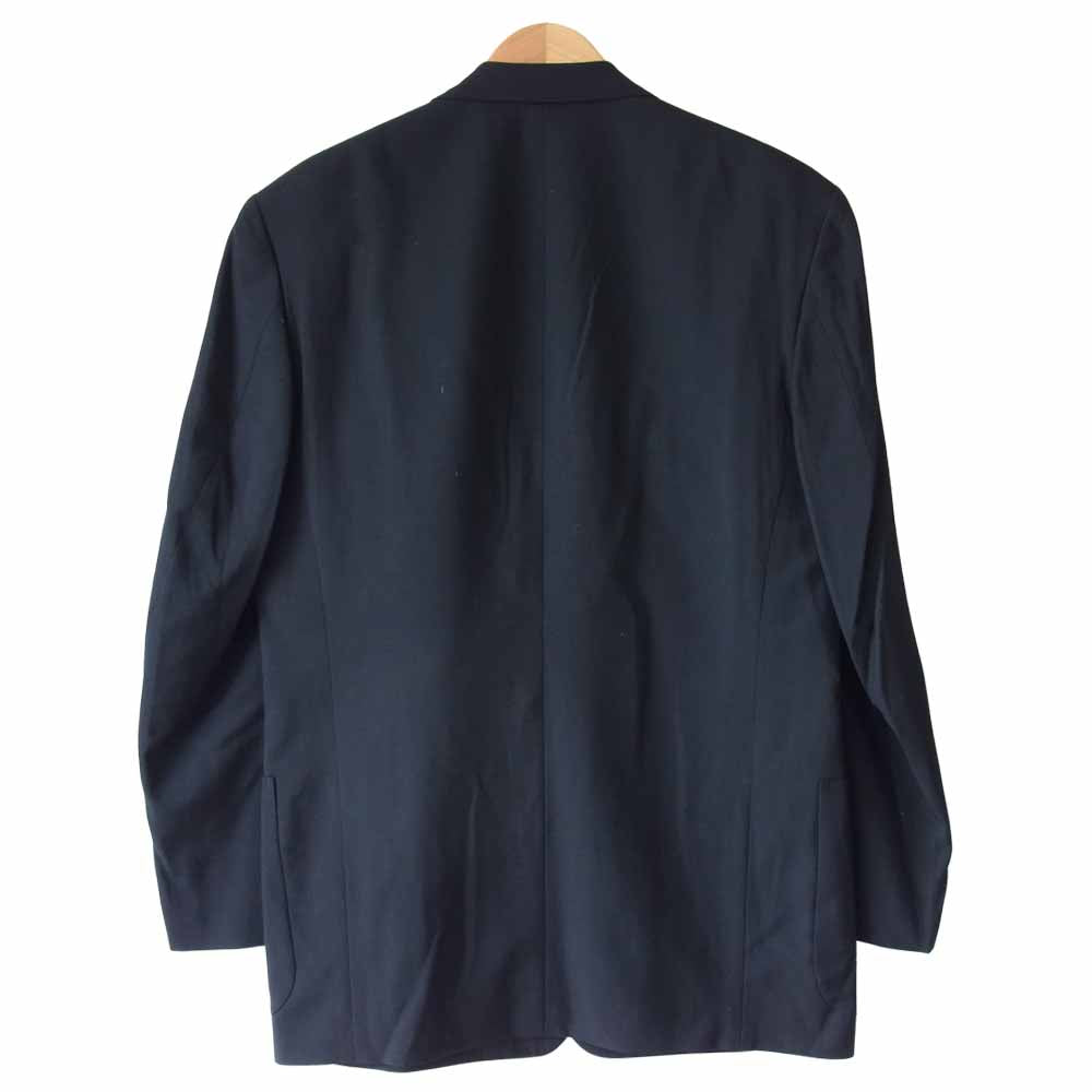 Yohji Yamamoto ヨウジヤマモト POUR HOMME プールオム ウールギャバジン 3B テーラードジャケット ブラック系 S【中古】