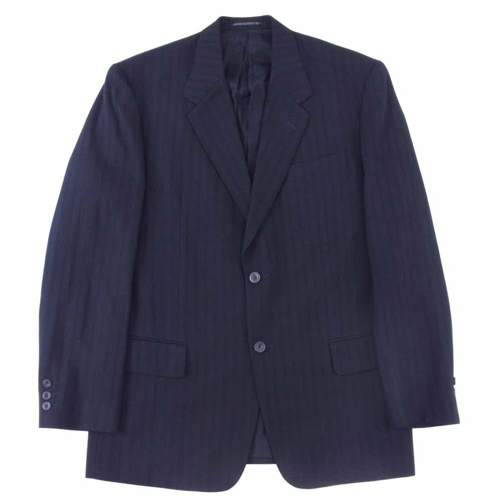 Yohji Yamamoto ヨウジヤマモト COSTUME'D HOMME コスチュームドオム シングル 2B セットアップ スーツ ダークネイビー系 M【中古】