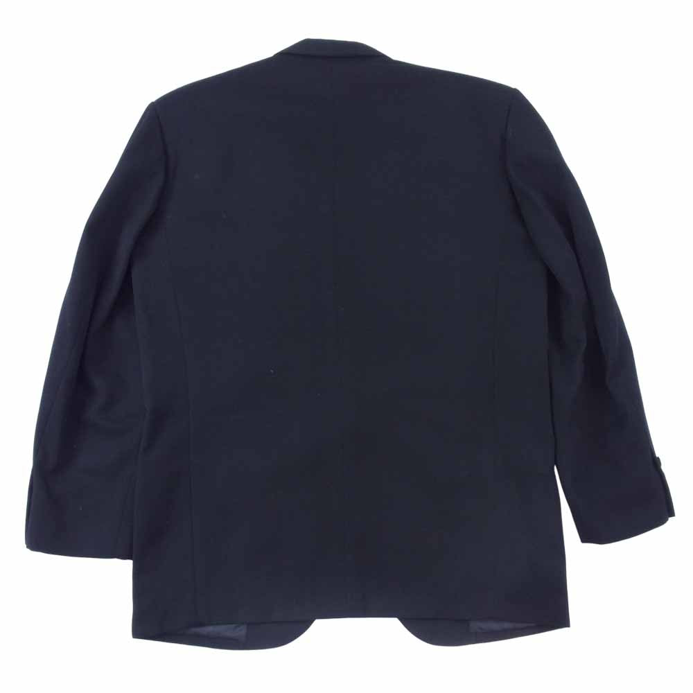 Yohji Yamamoto ヨウジヤマモト Y's for men ワイズフォーメン 80s 丸ロゴ 初期タグ ショールカラー ウール セットアップ ブラック系 ジャケットM ボトムL【中古】