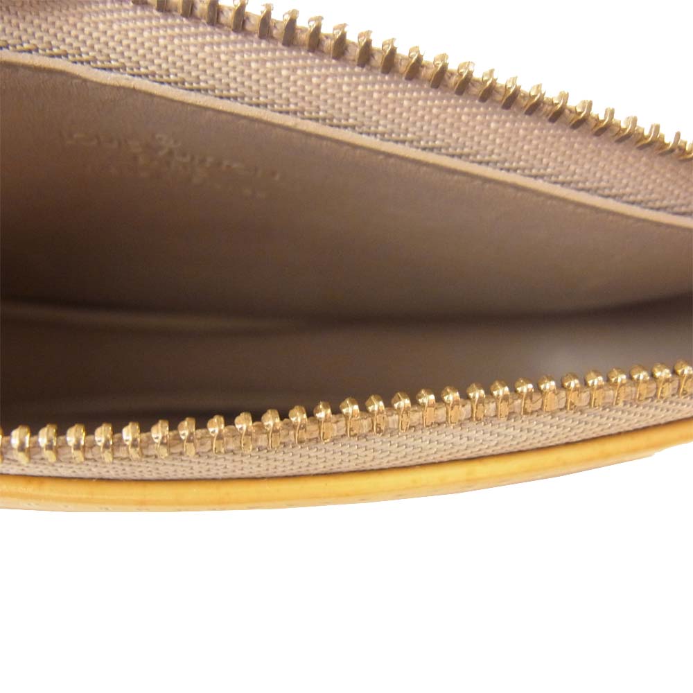 LOUIS VUITTON ルイ・ヴィトン M91010 モノグラム ヴェルニ レキシントン アクセサリー ポーチ イエロー系【中古】