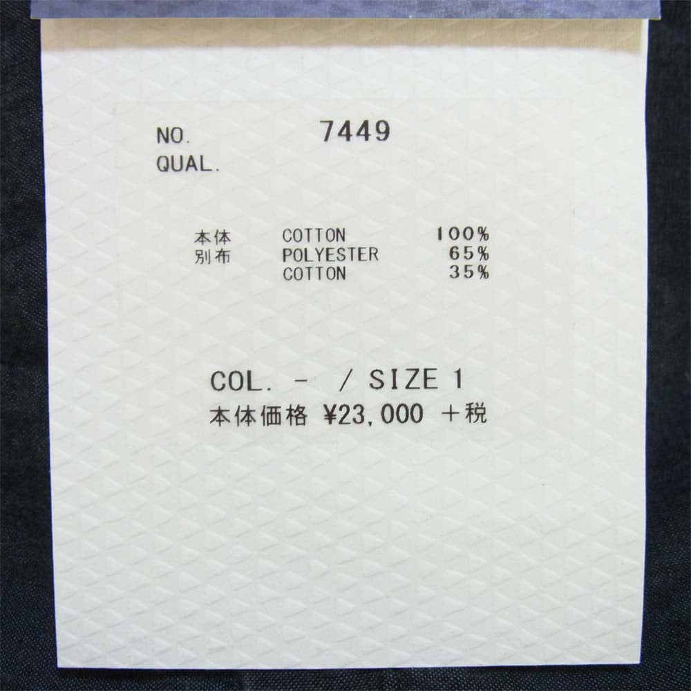 BRU NA BOINNE ブルーナボイン インディアインク ショート ショーツ ブラック系 1【美品】【中古】
