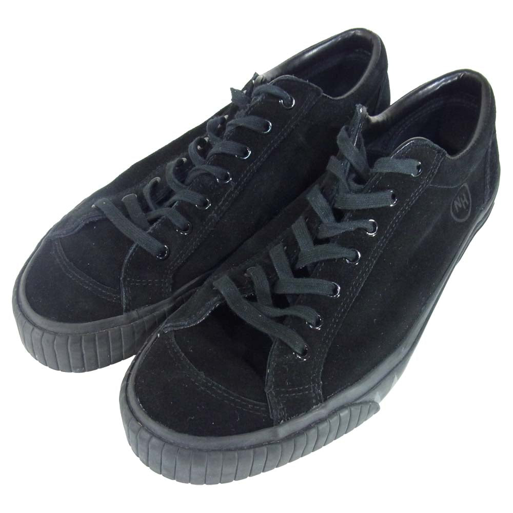 NEIGHBORHOOD ネイバーフッド G.R. / CL - SNEAKER スエード ローカット スニーカー ブラック系 27.5cm【中古】