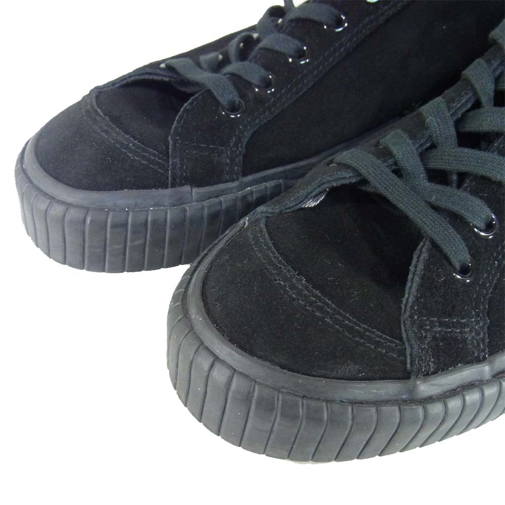 NEIGHBORHOOD ネイバーフッド G.R. / CL - SNEAKER スエード ローカット スニーカー ブラック系 27cm【中古】