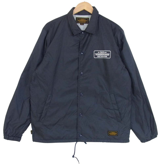 NEIGHBORHOOD ネイバーフッド 171TSNH-JKM01 BROOKS/N-JKT コーチ ジャケット ダークネイビー系 M【中古】