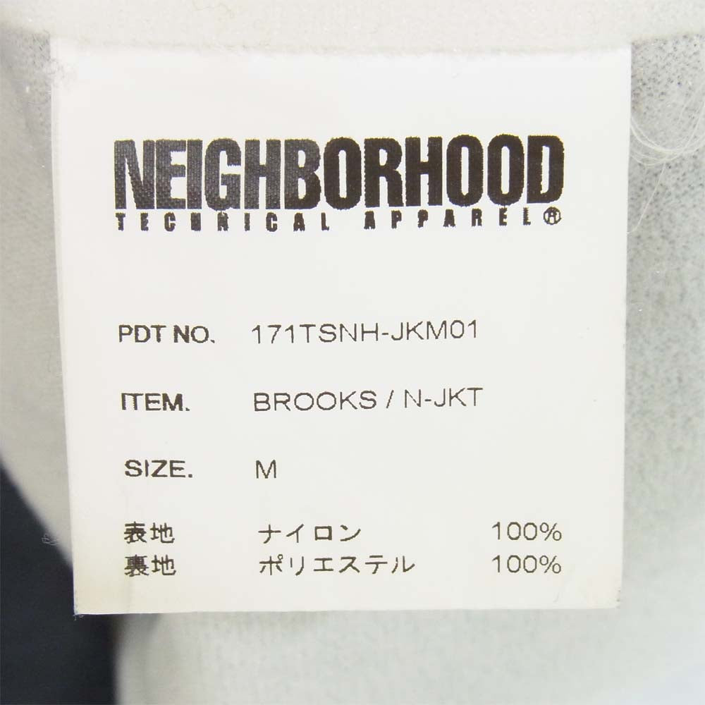 NEIGHBORHOOD ネイバーフッド 171TSNH-JKM01 BROOKS/N-JKT コーチ ジャケット ダークネイビー系 M【中古】