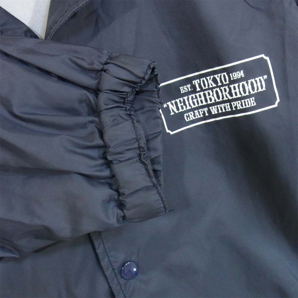 NEIGHBORHOOD ネイバーフッド 171TSNH-JKM01 BROOKS/N-JKT コーチ ジャケット ダークネイビー系 M【中古】