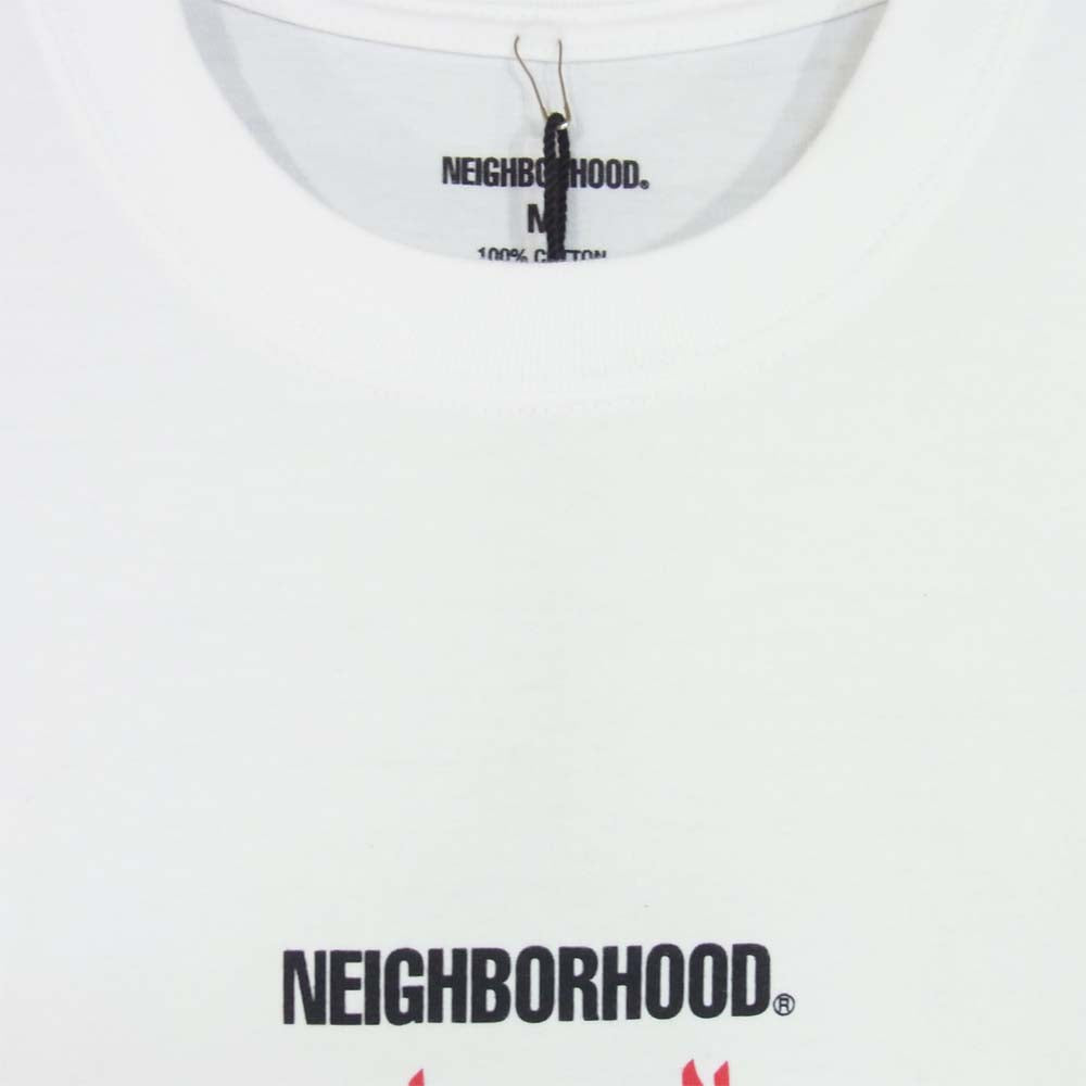 NEIGHBORHOOD ネイバーフッド 21SS 211PCNH-ST19 SKULL/C-TEE.SS スカル 半袖 Tシャツ ホワイト系 M【新古品】【未使用】【中古】