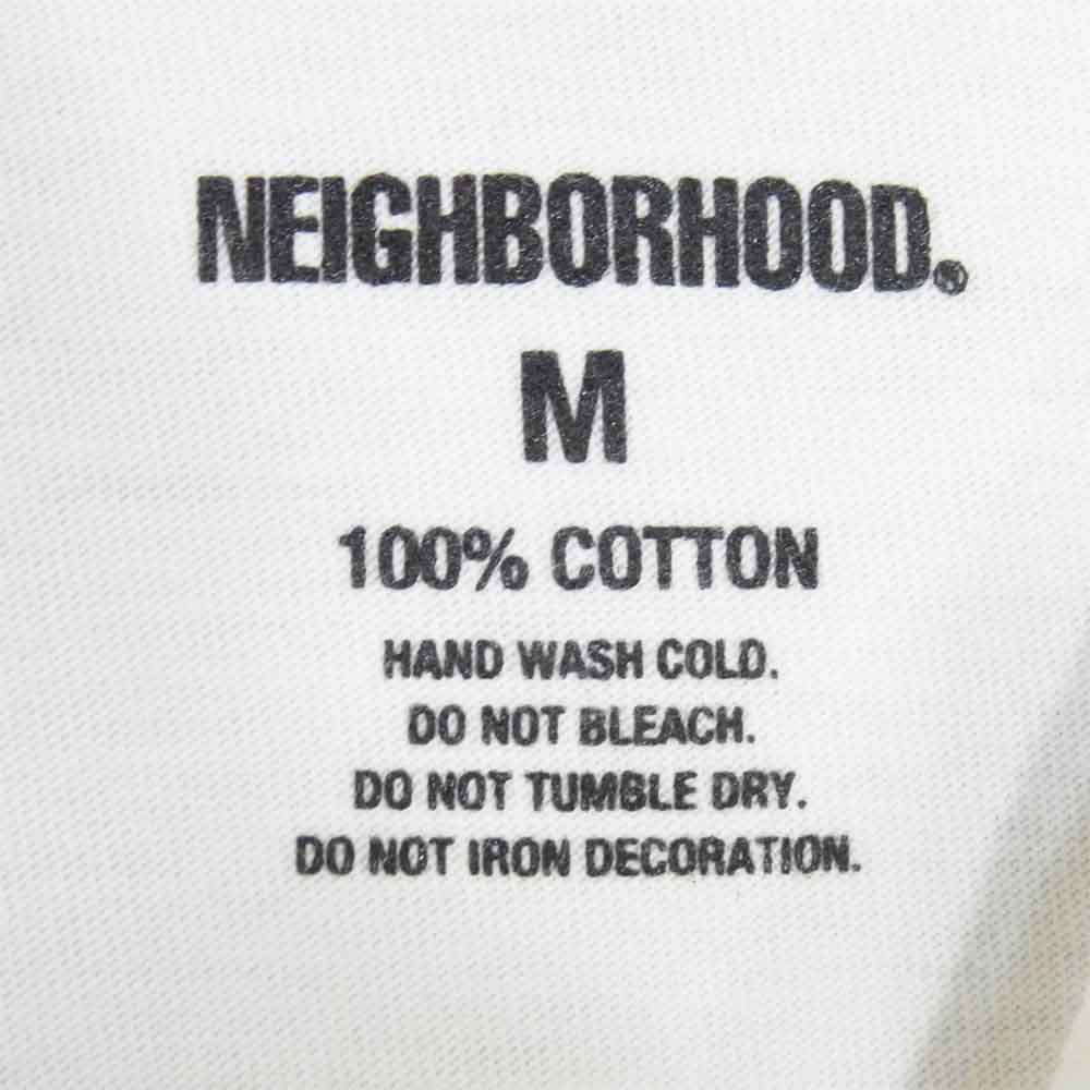 NEIGHBORHOOD ネイバーフッド 21SS 211PCNH-ST19 SKULL/C-TEE.SS スカル 半袖 Tシャツ ホワイト系 M【新古品】【未使用】【中古】