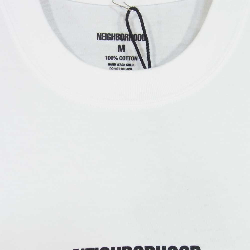 NEIGHBORHOOD ネイバーフッド 21SS 211PCNH-ST19 SKULL/C-TEE.SS スカル 半袖 Tシャツ ホワイト系 M【新古品】【未使用】【中古】